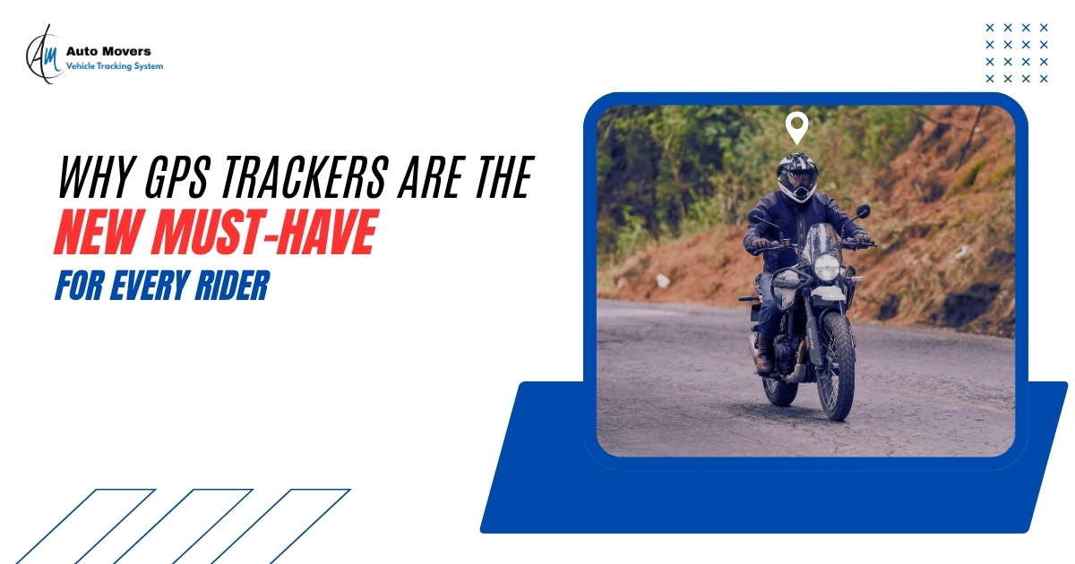 Real-time bike location tracking on mobile app via Auto Movers GPS tracker