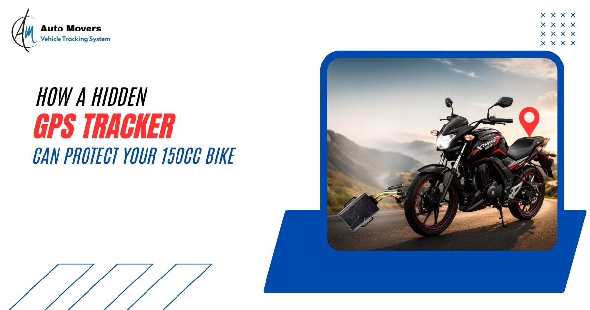 How a Hidden GPS Tracker Can Protect Your 150cc Bike